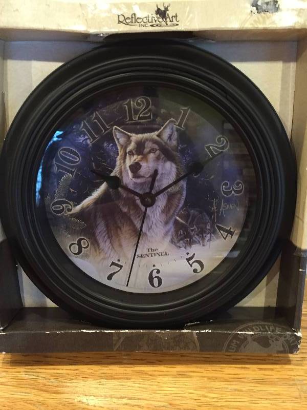lot 73 image: Wolf Clock