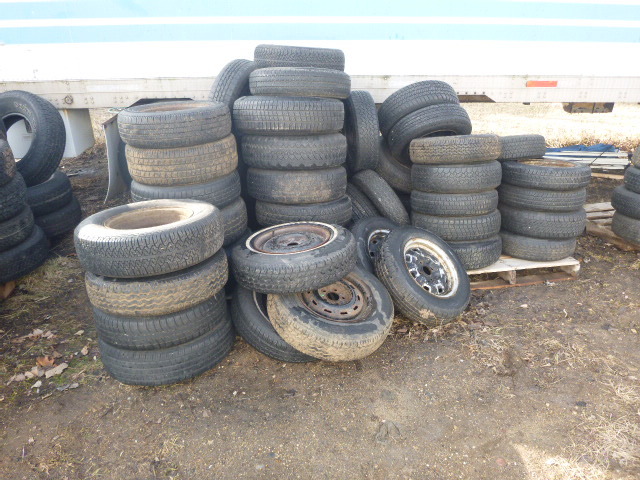 Large Lot of Miscellaneous Tires