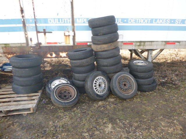 Large Lot of Miscellaneous Tires
