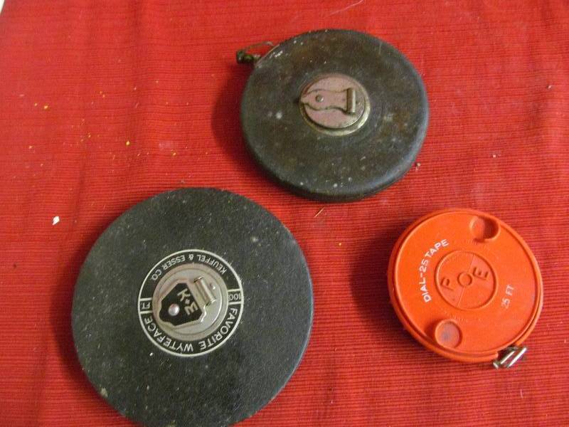 lot 44 image: tape measures