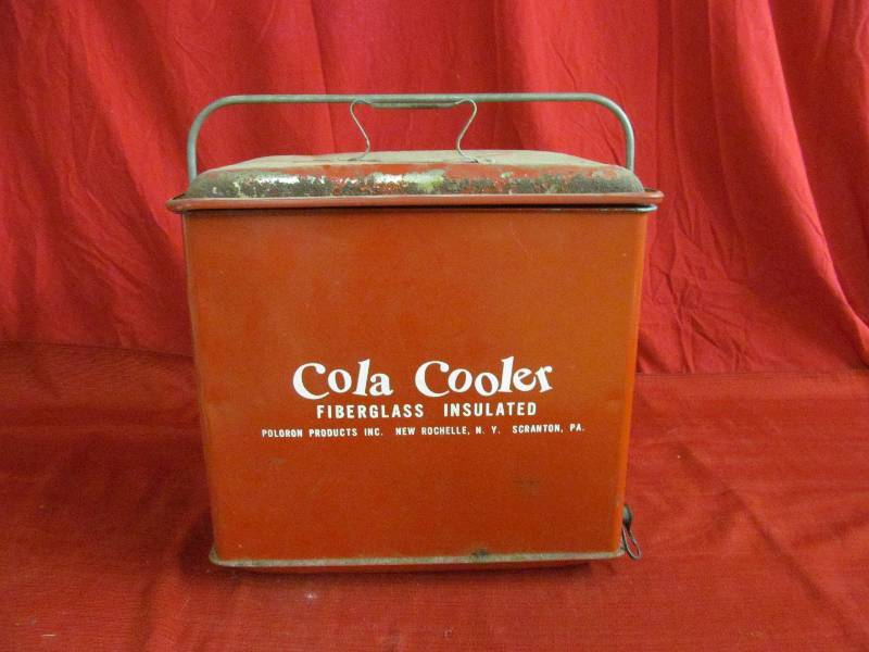 lot 58 image: vintage  Cola cooler