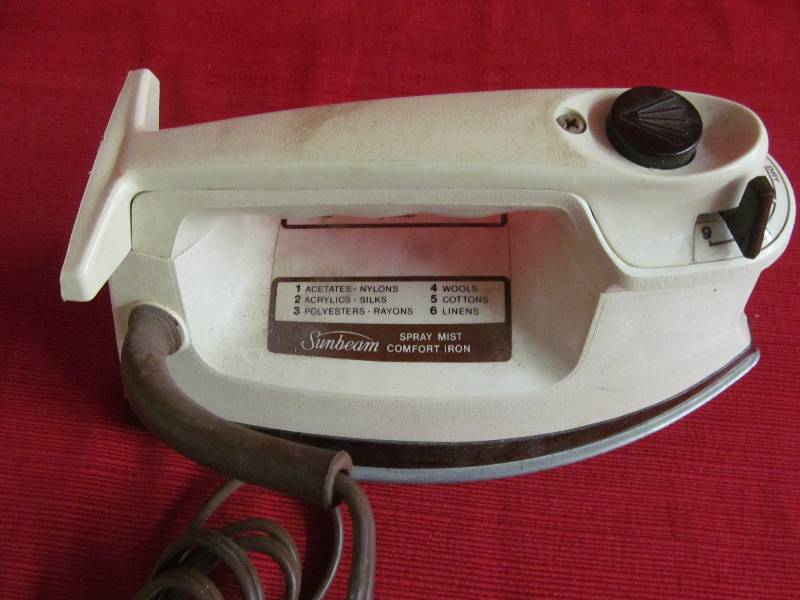 lot 65 image: Sunbeam iron