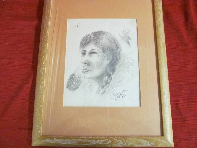 lot 80 image: penciled drawing