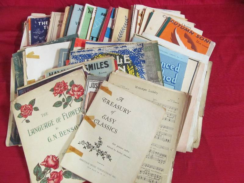 lot 121 image: music books
