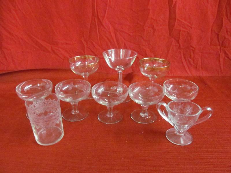 lot 133 image: glassware