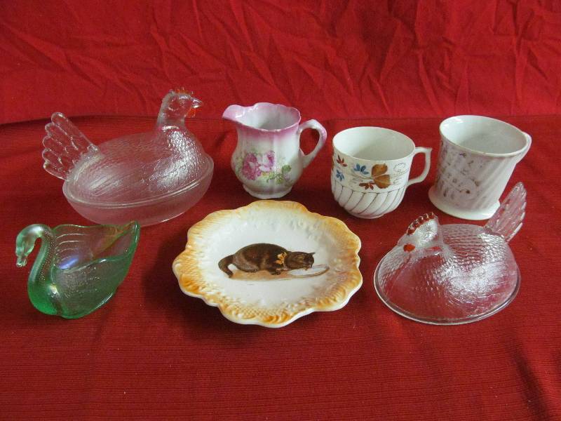 lot 147 image: glassware