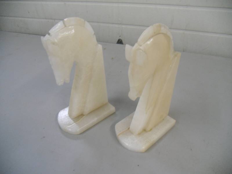 Soapstone Book Ends