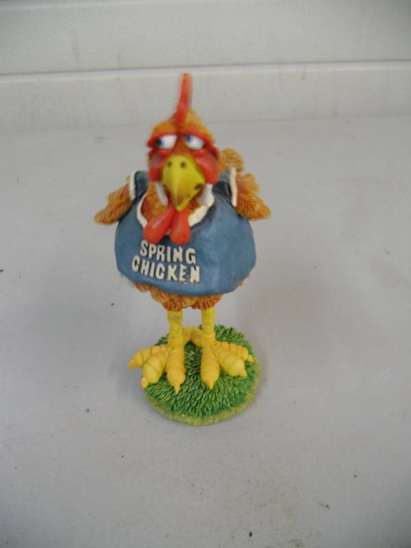Bobble Head Spring Chicken