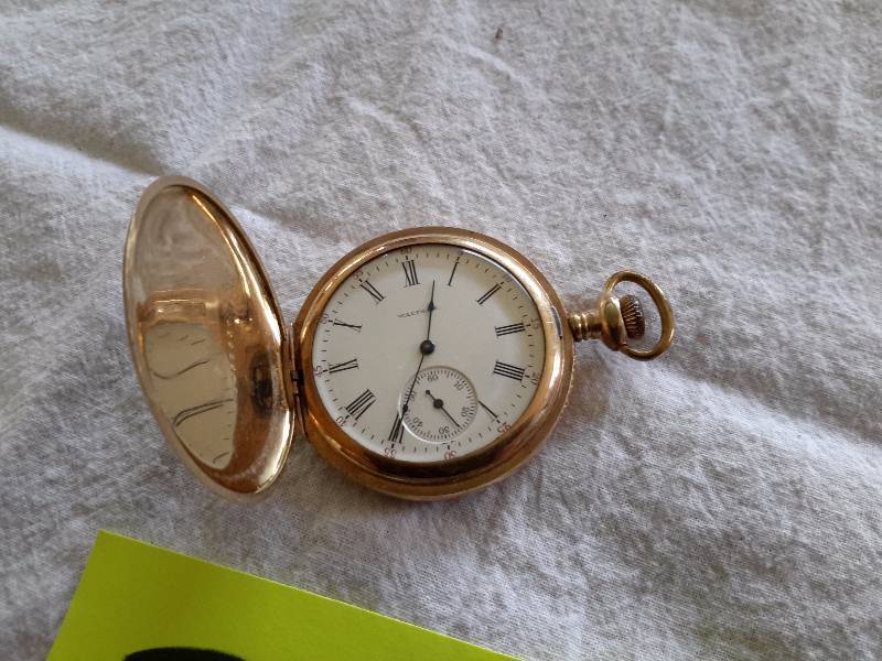 Waltham Pocket Watch.  No other markings.  Tested and works, but not sure how long it will. Please inspect
