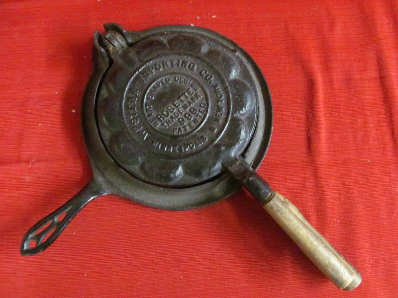 lot 102 image: Rosette Iron
