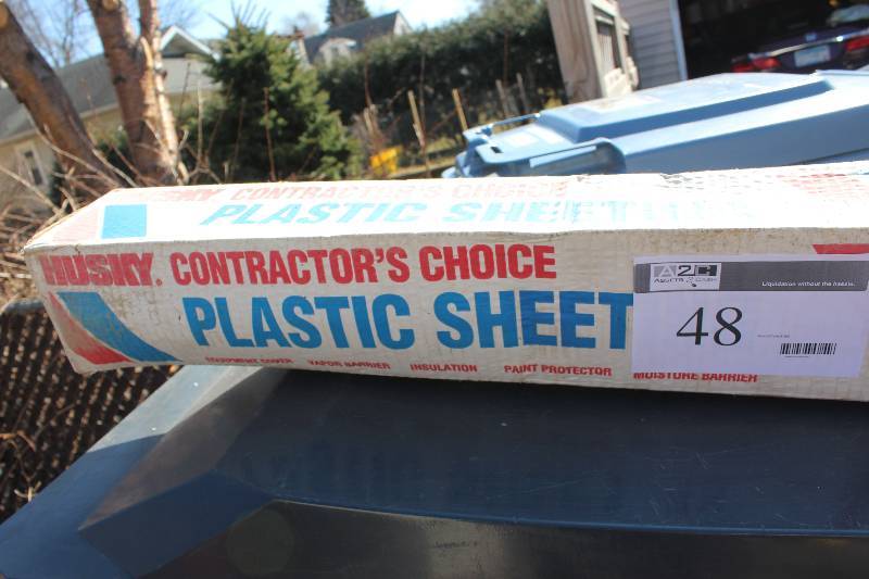 lot 48 image: Husky Plastic Sheet