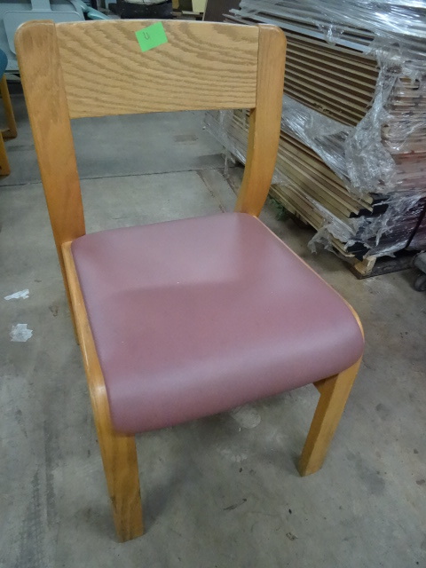 Hospital wood framed chair