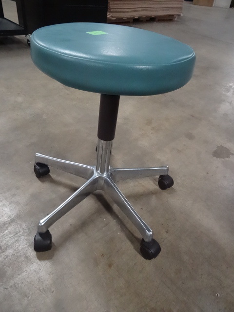Doctors adjustable height exam stool
