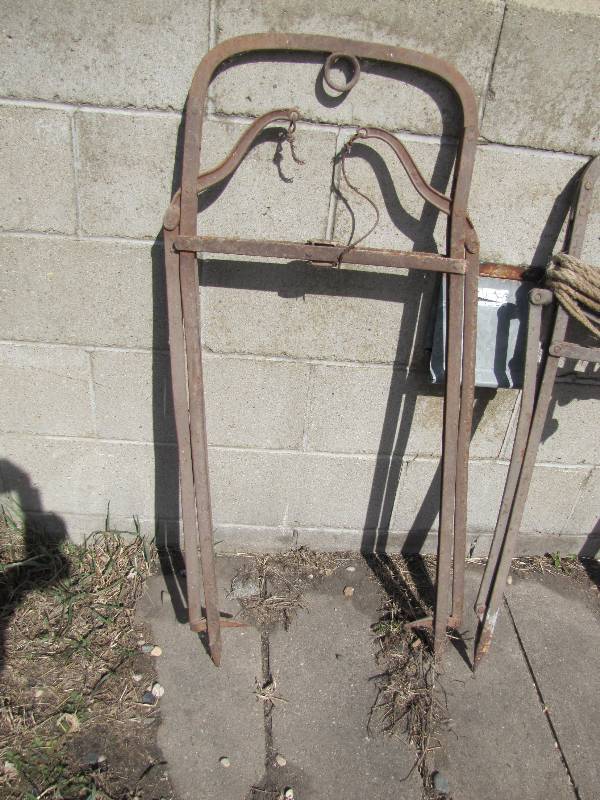 3 Hay Bale Carriers