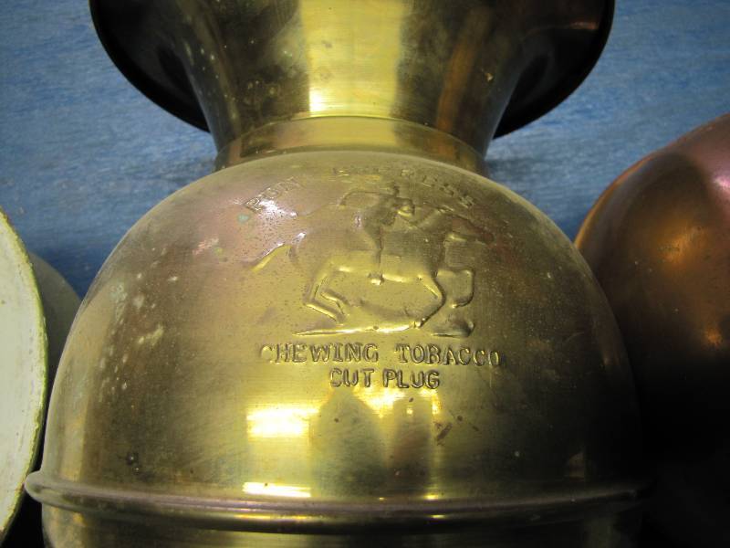 Brass Spitoons - Union Pacifac &