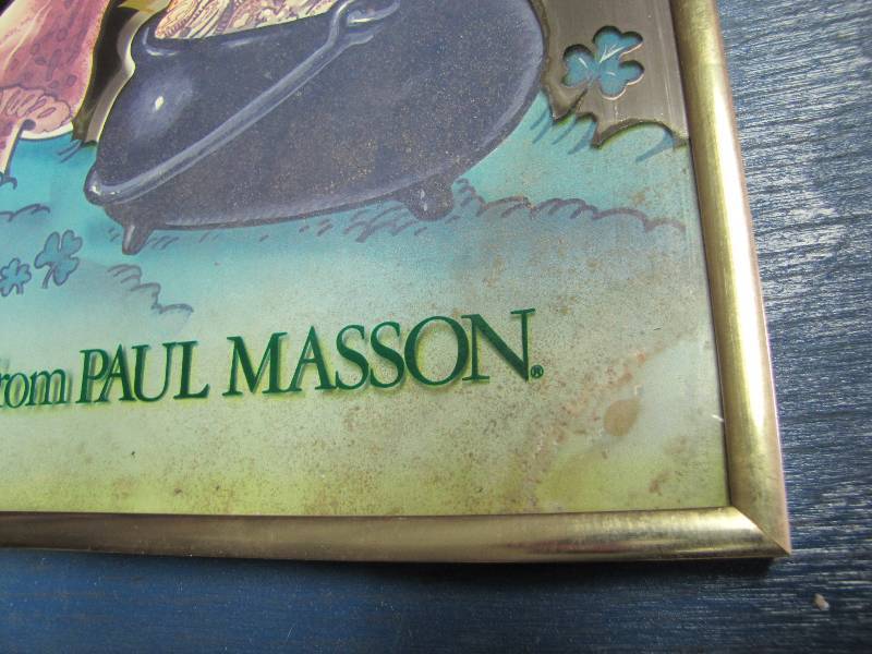 Emerald Dry Mirrored Beer Sign