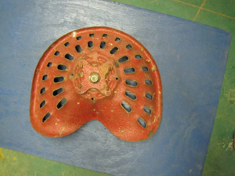 Metal International Tractor seat
