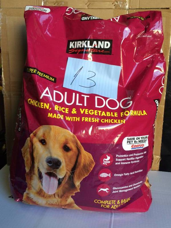 Kirkland Adult Dog Chicken Rice and Vegetable Formula | KX Real Deals ...