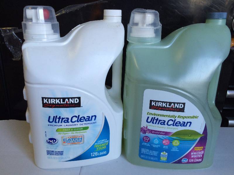 lot 22 image: Lot of 2 Kirkland Ultra Clean Laundry Detergent
