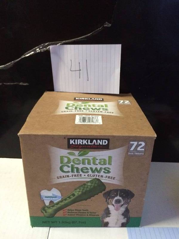 lot 41 image: Kirkland Dental Chews
