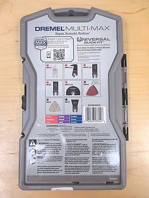 lot 56 image: Dremel 13 Pc. Corded Electric Multi-Max CuttingSandingScraping Tool Kit
