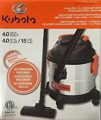 lot 76 image: Kubota  New Kubota Stainless Steel 4.0 HP 4 Gal Wet