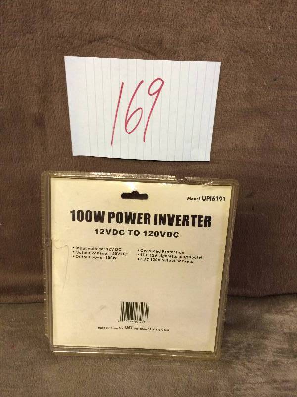 lot 169 image: UST 100w Power inveter