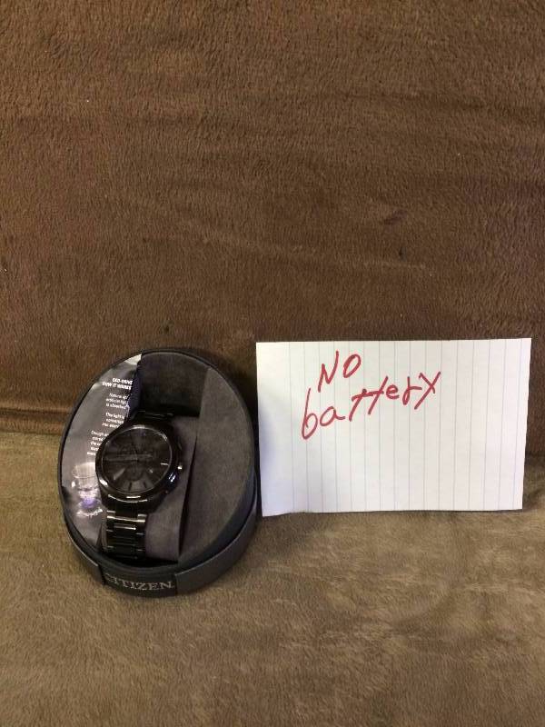 lot 177 image: Citizen Mn Watch - New but needs battery