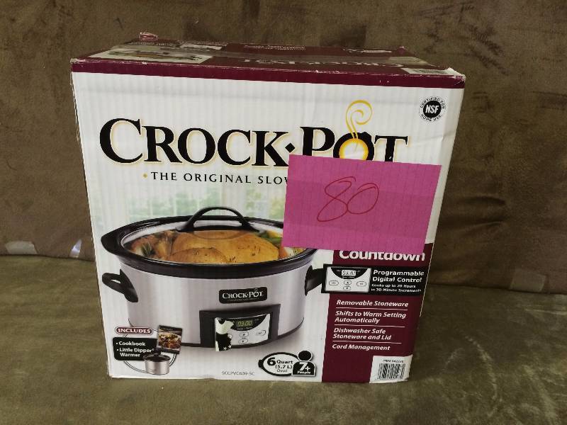 lot 80 image: Crook Pot 6 QT with Little Dipper