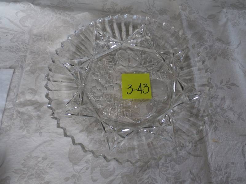 Glass Platter.