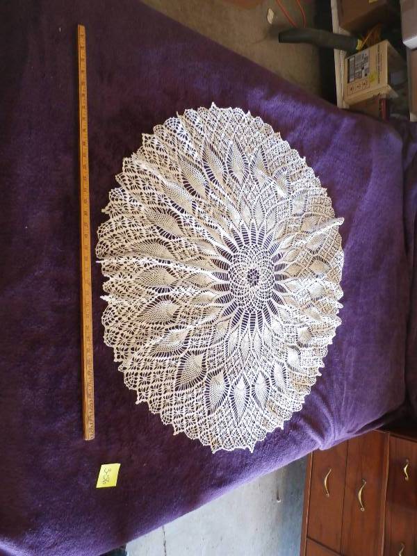 Hand made doillie.
