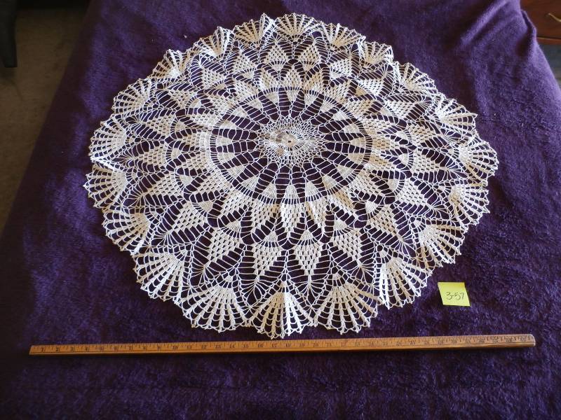 Hand made doillie.