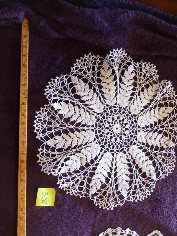 Hand made doillie.