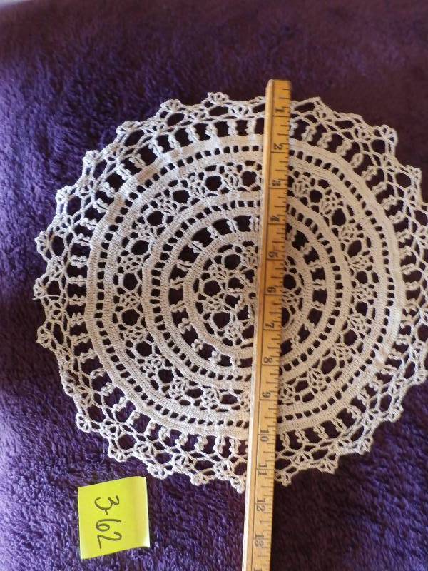Hand made doillie.