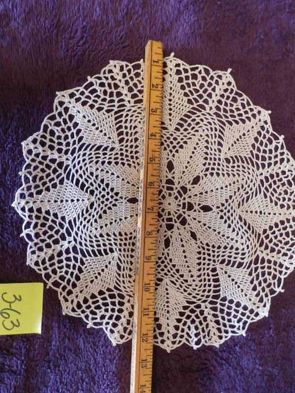 Hand made doillie.