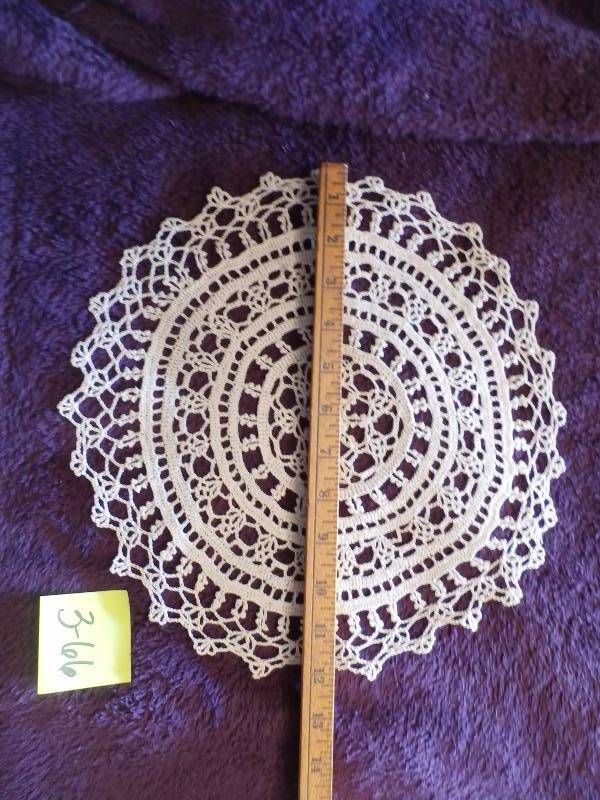 Hand made doillie.