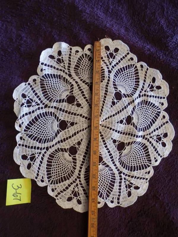 Hand made doillie.