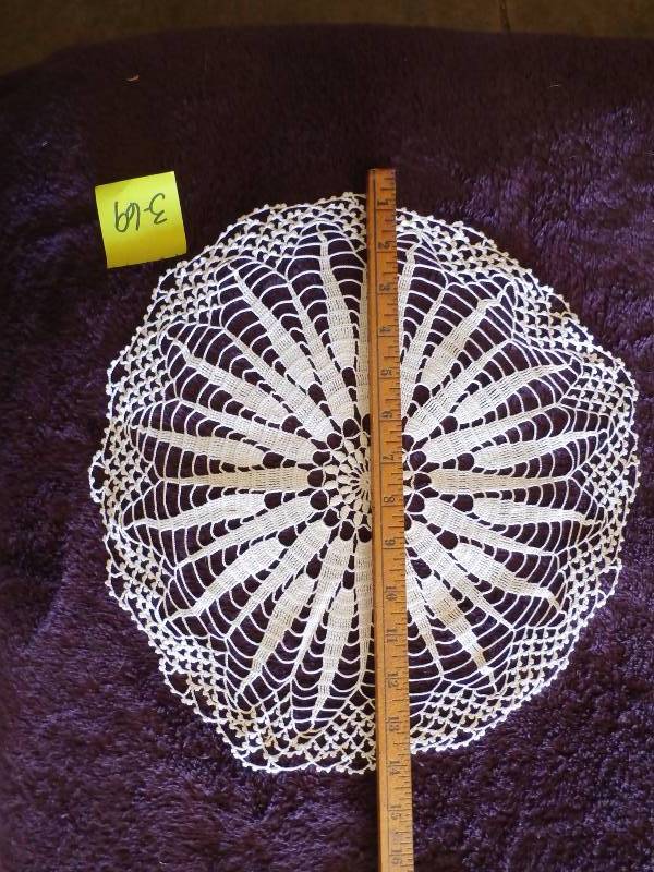 Hand made doillie.