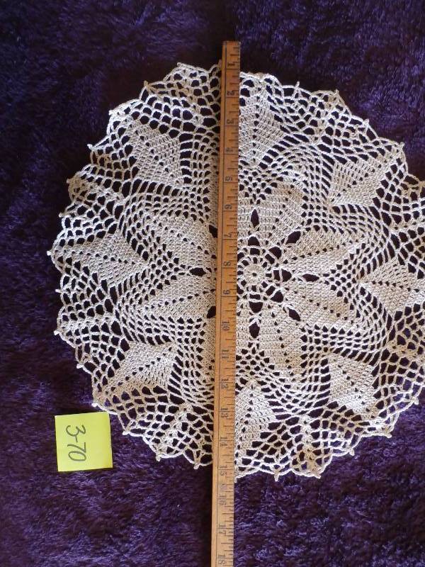 Hand made doillie.
