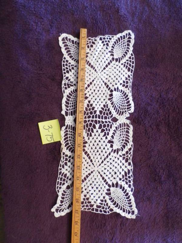 Hand made doillie.