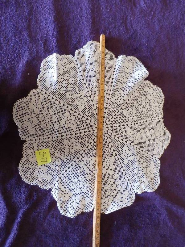 Hand made doillie.