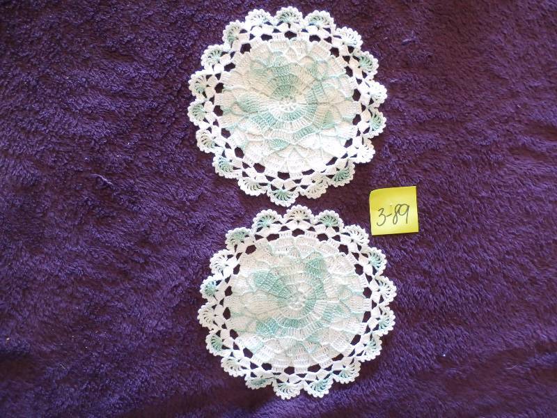 Hand made doillie.