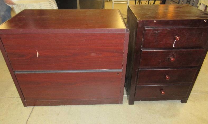 Bassett File Drawer and Dresser