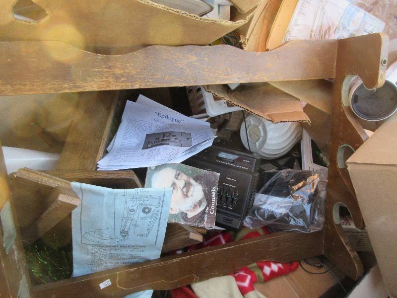 WHOLE TOTE OF ALOT OF STUFF
