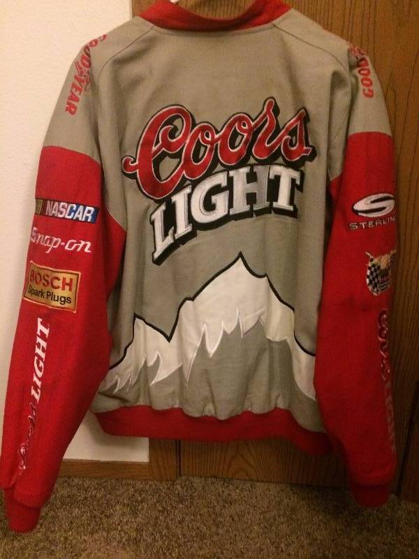 lot 29 image: NASCAR Coors Lite Jacket