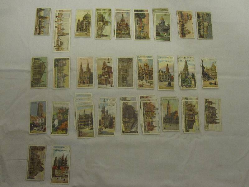 lot 40 image: 50 Vintage 1916 Wills cigarette cards