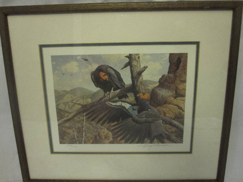 lot 66 image: Signed and numbered limited lithograph by artist Harry Curieux Adamson