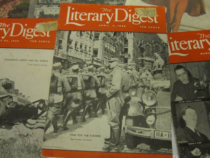 lot 72 image: Vintage magazine lot including WWII
