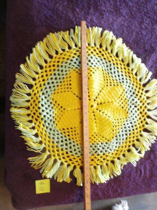 Hand made doillie.