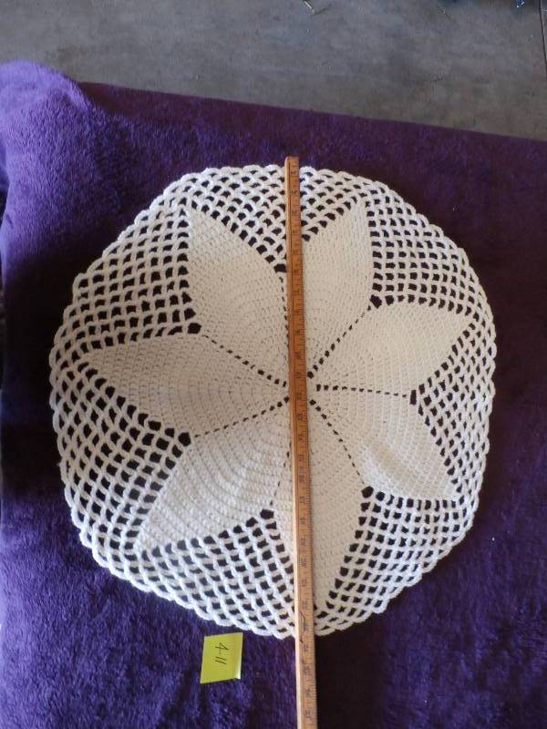 Hand made doillie.